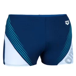 Bañador Hombre Natación Arena Bóxer Azul Marino Blanco Turquesa 7 Bañador Hombre Natación Arena Bóxer Azul Marino Blanco Turquesa -Equipo Deportivo baador hombre natacion arena boxer azul marino blanco turquesa 3