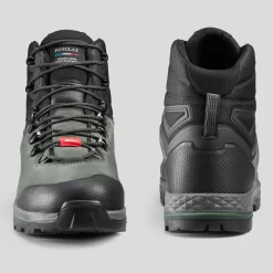 Botas De Montaña Y Trekking Impermeables De Piel Hombre Forclaz Trek 100 -Equipo Deportivo botas de montaa y trekking impermeables de piel hombre forclaz trek 100 2