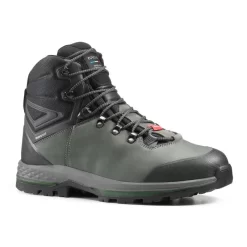 Botas De Montaña Y Trekking Impermeables De Piel Hombre Forclaz Trek 100