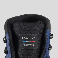 Botas De Montaña Y Trekking Impermeables Mujer Forclaz Trek100 Azul -Equipo Deportivo botas de montaa y trekking impermeables mujer forclaz trek100 azul 3