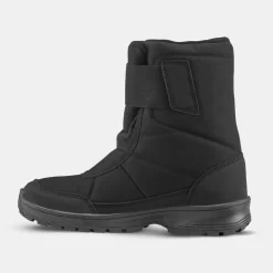 Botas De Nieve Apreski Impermeables Niños 24-38 Quechua SH100 X-Warm Negro -Equipo Deportivo botas de nieve apreski impermeables nios 24 38 quechua sh100 x warm negro 2