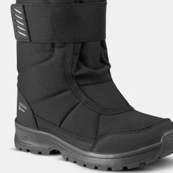 Botas De Nieve Apreski Impermeables Niños 24-38 Quechua SH100 X-Warm Negro -Equipo Deportivo botas de nieve apreski impermeables nios 24 38 quechua sh100 x warm negro 4