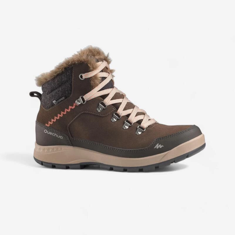 Botas De Nieve Y Apreski Impermeables De Piel Mujer Quechua SH500 X-Warm 1 Botas De Nieve Y Apreski Impermeables De Piel Mujer Quechua SH500 X-Warm