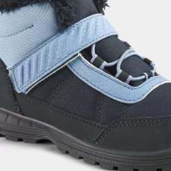 Botas De Nieve Y Apreski Impermeables Niños 24-34 Quechua SH100 Warm Velcro Azul -Equipo Deportivo botas de nieve y apreski impermeables nios 24 34 quechua sh100 warm velcro azul 4