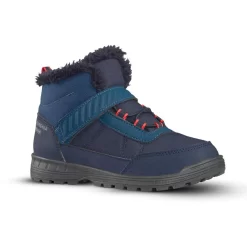 Botas De Nieve Y Apreski Impermeables Niños 24-34 Quechua SH100 Warm Velcro Azul -Equipo Deportivo botas de nieve y apreski impermeables nios 24 34 quechua sh100 warm velcro azul 5