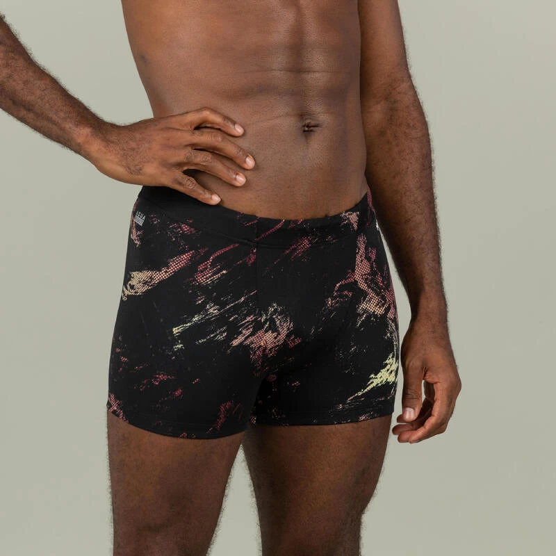 Bóxer Natación Fiti Trao Hombre Negro Rojo Beis 1 Bóxer Natación Fiti Trao Hombre Negro Rojo Beis