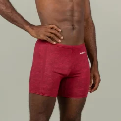 Bañador Hombre Natación Bóxer Largo Nabaiji Negro 10 Bañador Hombre Natación Bóxer Largo Nabaiji Negro -Equipo Deportivo boxer natacion yoko mala rojo beis largo