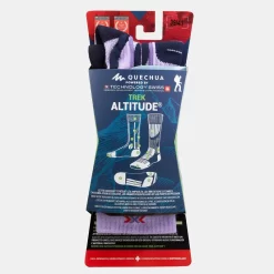 Calcetines Altos De Montaña Y Trekking Anti-rozaduras Quechua Trek Altitude -Equipo Deportivo calcetines altos de montaa y trekking anti rozaduras quechua trek altitude 3