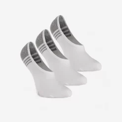 Calcetines Pinkies Caminar Invisibles WS 100 Blanco (3 Pares)