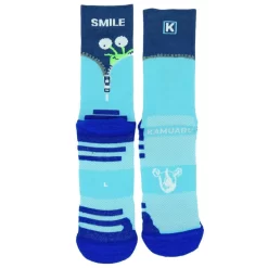 Calcetines Running Kamuabu Abisso Azul -Equipo Deportivo calcetines running kamuabu abisso azul 4