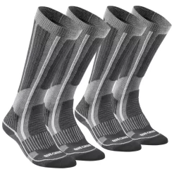 Calcetines Térmicos De Montaña Y Nieve Anti-rozaduras 2 Pares Quechua SH520