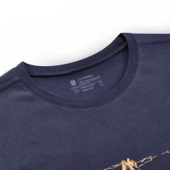 Camiseta De Montaña Y Trekking Manga Corta Hombre Quechua NH500 Azul -Equipo Deportivo camiseta de montaa y trekking manga corta hombre quechua nh500 azul 3