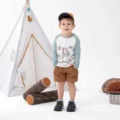 Camiseta De Montaña Y Trekking Protección Solar Niños 2-6 Años Quechua Beige 9 Camiseta De Montaña Y Trekking Protección Solar Niños 2-6 Años Quechua Beige -Equipo Deportivo camiseta de montaa y trekking proteccion solar nios 2 6 aos quechua beige 4