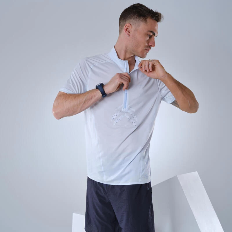 Camiseta De Montaña Y Trekking Ultraligera Con Cremallera Hombre Quechua FH500 3 Camiseta De Montaña Y Trekking Ultraligera Con Cremallera Hombre Quechua FH500 - Imagen 3