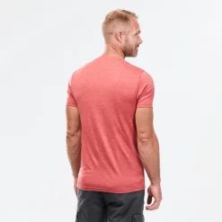 Equipo Deportivo -Equipo Deportivo camiseta montaa y trekking de lana merina manga corta hombre forclaz 100 1