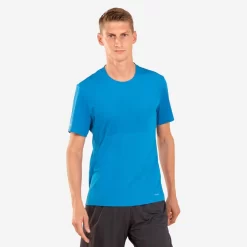 CAMISETA PERF MANGA CORTA TRAIL RUNNING HOMBRE AZUL -Equipo Deportivo camiseta perf manga corta trail running hombre azul 2