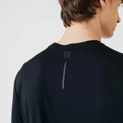 Kalenji Camiseta Running Manga Larga Transpirable Hombre Sun Protect Negro -Equipo Deportivo camiseta running manga larga transpirable hombre sun protect negro 4