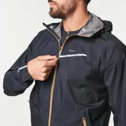 Chaqueta Cortavientos Trail Running Impermeable Hombre Bronce 8 Chaqueta Cortavientos Trail Running Impermeable Hombre Bronce -Equipo Deportivo chaqueta cortavientos trail running impermeable hombre bronce 3