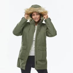 Chaqueta De Montaña Y Trekking 3 En 1 Impermeable Mujer Forclaz Travel 900
