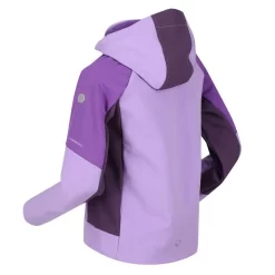 Regatta Chaqueta Eastcott De Softshell Para Niños/Niñas Púrpura Zafiro -Equipo Deportivo chaqueta eastcott de softshell para niosnias purpura zafiro 2