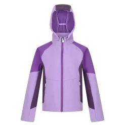 Regatta Chaqueta Eastcott De Softshell Para Niños/Niñas Púrpura Zafiro
