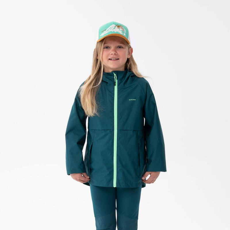 Chaqueta Impermeable De Montaña Trekking Niños 7-15 Años Quechua MH500 Violeta 6 Chaqueta Impermeable De Montaña Trekking Niños 7-15 Años Quechua MH500 Violeta - Imagen 6