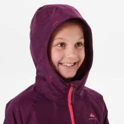Chaqueta Impermeable De Montaña Trekking Niños 7-15 Años Quechua MH500 Violeta 9 Chaqueta Impermeable De Montaña Trekking Niños 7-15 Años Quechua MH500 Violeta -Equipo Deportivo chaqueta impermeable de montaa trekking nios 7 15 aos quechua mh500 violeta 3