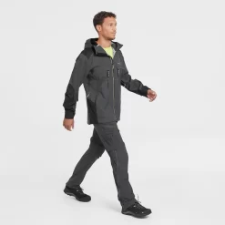 Chaqueta Impermeable De Montaña Y Trekking Hombre Quechua MH900 Negro -Equipo Deportivo chaqueta impermeable de montaa y trekking hombre quechua mh900 negro 2