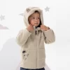 Chaqueta Polar Cálida De Montaña Y Trekking Niños 2-6 Años Quechua MH500 Beige