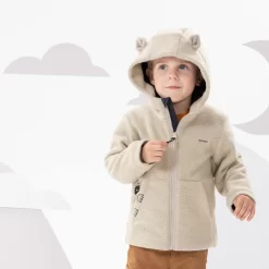 Chaqueta Polar Cálida De Montaña Y Trekking Niños 2-6 Años Quechua MH500 Beige 8 Chaqueta Polar Cálida De Montaña Y Trekking Niños 2-6 Años Quechua MH500 Beige -Equipo Deportivo chaqueta polar calida de montaa y trekking nios 2 6 aos quechua mh500 beige 3