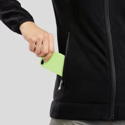 Chaqueta Polar De Montaña Y Trekking Mujer Quechua MH120 Negro -Equipo Deportivo chaqueta polar de montaa y trekking mujer quechua mh120 negro 4