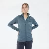 Chaqueta Polar De Montaña Y Trekking Mujer Quechua MH520 Azul