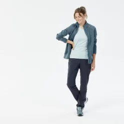 Chaqueta Polar De Montaña Y Trekking Mujer Quechua MH520 Azul 8 Chaqueta Polar De Montaña Y Trekking Mujer Quechua MH520 Azul -Equipo Deportivo chaqueta polar de montaa y trekking mujer quechua mh520 azul 2