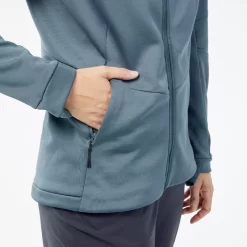Chaqueta Polar De Montaña Y Trekking Mujer Quechua MH520 Azul 10 Chaqueta Polar De Montaña Y Trekking Mujer Quechua MH520 Azul -Equipo Deportivo chaqueta polar de montaa y trekking mujer quechua mh520 azul 4