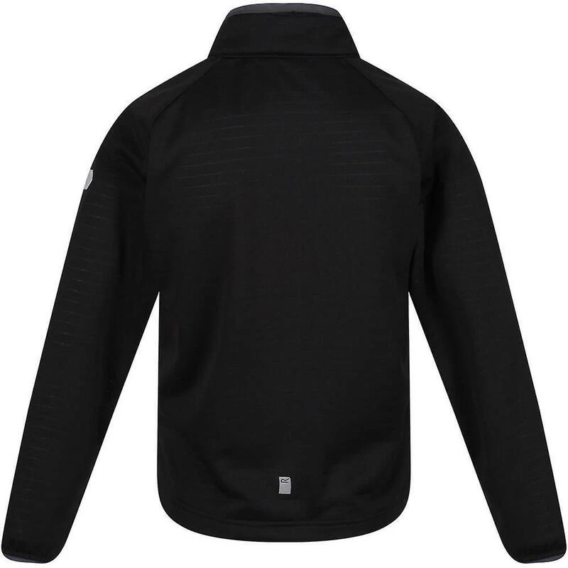 Regatta Chaqueta Softshell Highton Lite II Para Niños/Niñas Negro 2 Regatta Chaqueta Softshell Highton Lite II Para Niños/Niñas Negro - Imagen 2