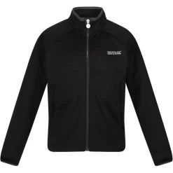 Regatta Chaqueta Softshell Highton Lite II Para Niños/Niñas Negro