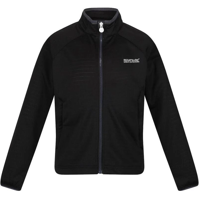 Regatta Chaqueta Softshell Highton Lite II Para Niños/Niñas Negro 1 Regatta Chaqueta Softshell Highton Lite II Para Niños/Niñas Negro