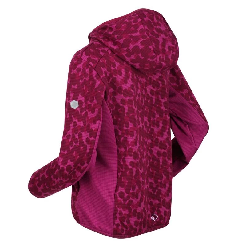 Regatta Forro Polar Cadson De Puntos Para Niños/Niñas Fucsia 2 Regatta Forro Polar Cadson De Puntos Para Niños/Niñas Fucsia - Imagen 2