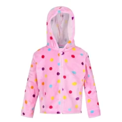 Regatta Forro Polar Jollie Pom Pom Para Niños/Niñas Lila Dulce