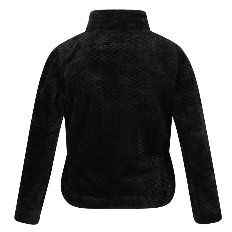 Regatta Forro Polar Kazumi II Peludito Para Niños/Niñas Negro 2 Regatta Forro Polar Kazumi II Peludito Para Niños/Niñas Negro - Imagen 2