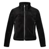 Regatta Forro Polar Kazumi II Peludito Para Niños/Niñas Negro