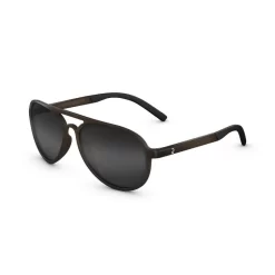 Quechua Gafas De Sol De Senderismo - MH120A - Adulto - Categoría 3 Negras