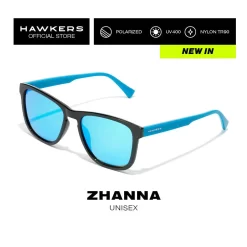 HAWKERS Gafas De Sol Para Hombre Y Mujer BLACK DARK POLARIZED - ZHANNA -Equipo Deportivo gafas de sol para hombre y mujer black clear blue polarized zhanna