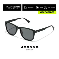HAWKERS Gafas De Sol Para Hombre Y Mujer BLACK DARK POLARIZED - ZHANNA