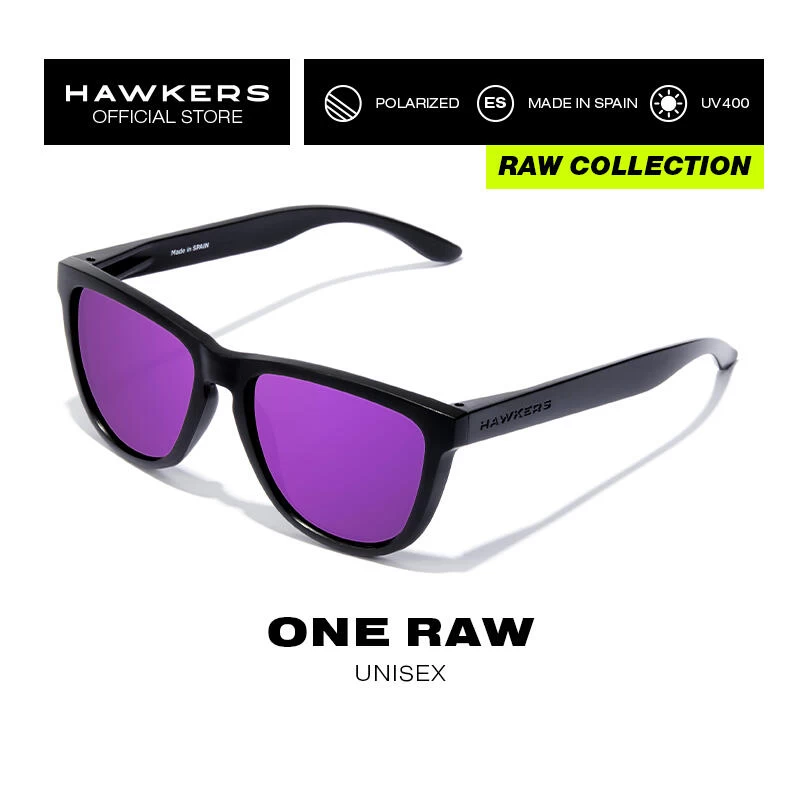 HAWKERS Gafas De Sol Para Hombre Y Mujer BLACK JOKER POLARIZED - ONE RAW 1 HAWKERS Gafas De Sol Para Hombre Y Mujer BLACK JOKER POLARIZED - ONE RAW