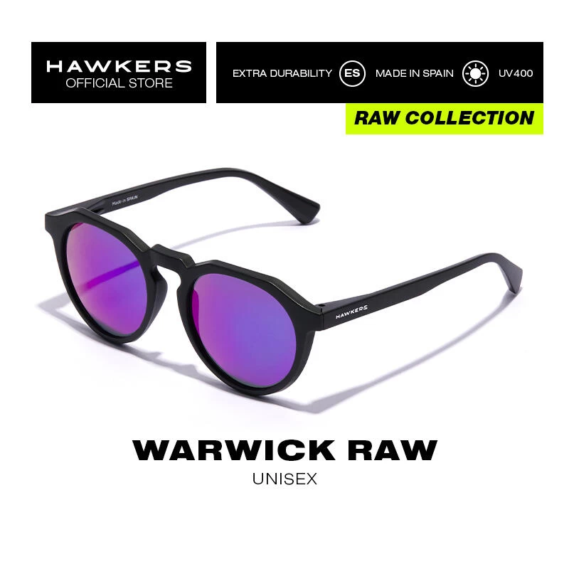 HAWKERS Gafas De Sol Para Hombre Y Mujer BLACK DARK - WARWICK RAW 6 HAWKERS Gafas De Sol Para Hombre Y Mujer BLACK DARK - WARWICK RAW - Imagen 6