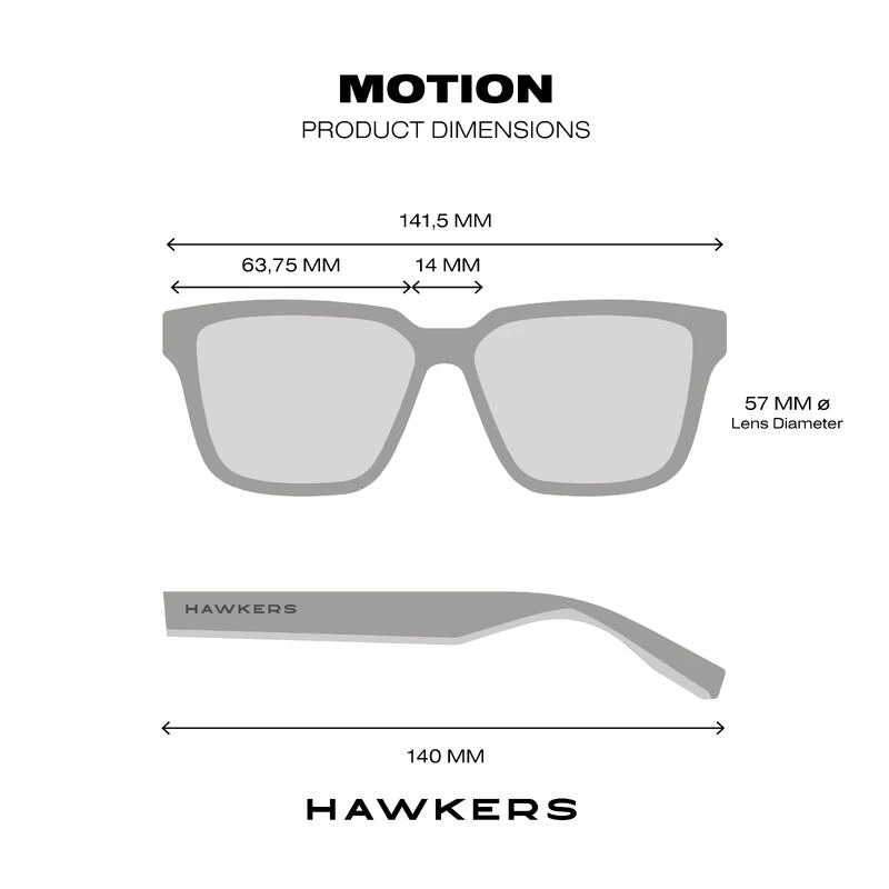HAWKERS Gafas De Sol Para Hombres Y Mujeres MOTION Carbon Black Sky 5 HAWKERS Gafas De Sol Para Hombres Y Mujeres MOTION Carbon Black Sky - Imagen 5