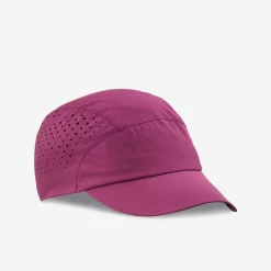 GORRA COMPACT DE TREKKING - MT500 CAQUI -Equipo Deportivo gorra compact de trekking mt500 violeta