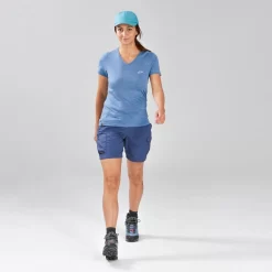 Gorra De Trekking Viaje Travel100 Turquesa -Equipo Deportivo gorra de trekking viaje travel100 turquesa 3