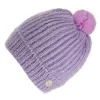 Regatta Gorro Beanie Heddie Lux Punto Para Niños/Niñas Lila Escarcha